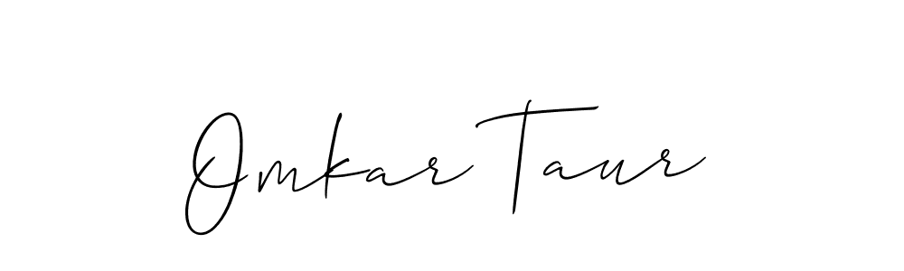 You can use this online signature creator to create a handwritten signature for the name Omkar Taur. This is the best online autograph maker. Omkar Taur signature style 2 images and pictures png