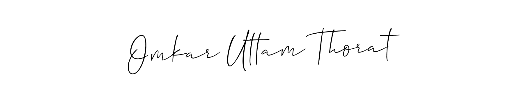 Here are the top 10 professional signature styles for the name Omkar Uttam Thorat. These are the best autograph styles you can use for your name. Omkar Uttam Thorat signature style 2 images and pictures png