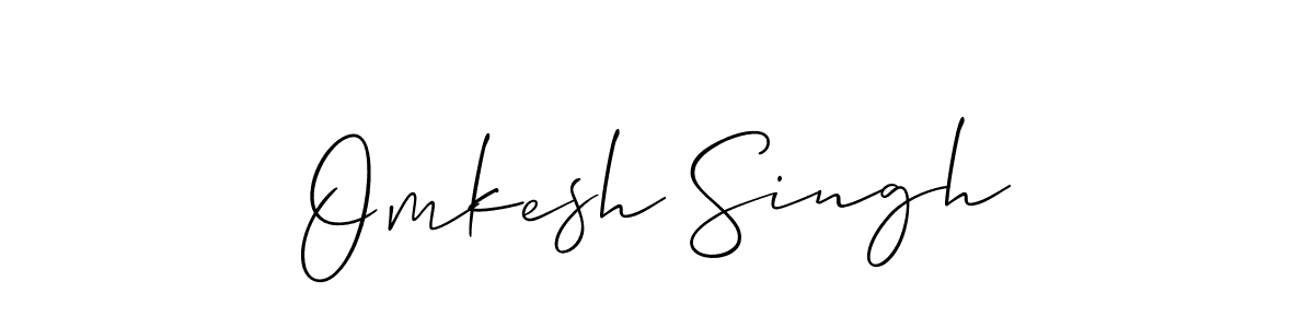 Make a short Omkesh Singh signature style. Manage your documents anywhere anytime using Allison_Script. Create and add eSignatures, submit forms, share and send files easily. Omkesh Singh signature style 2 images and pictures png