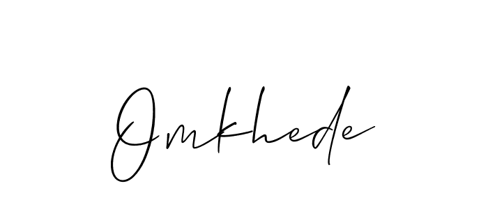 This is the best signature style for the Omkhede name. Also you like these signature font (Allison_Script). Mix name signature. Omkhede signature style 2 images and pictures png