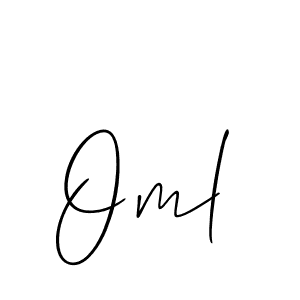 How to Draw Oml signature style? Allison_Script is a latest design signature styles for name Oml. Oml signature style 2 images and pictures png