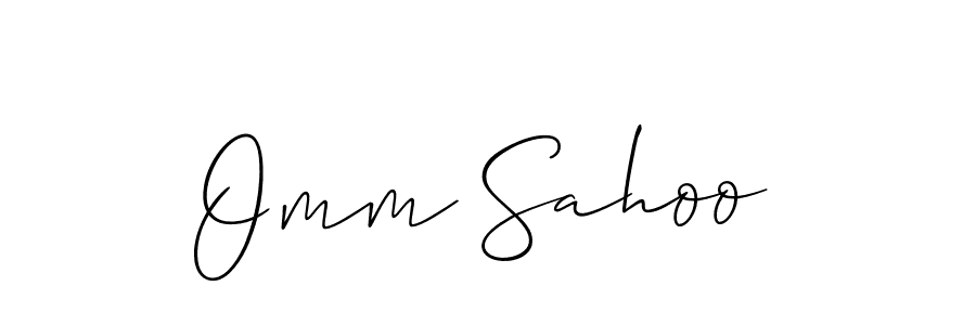 Make a short Omm Sahoo signature style. Manage your documents anywhere anytime using Allison_Script. Create and add eSignatures, submit forms, share and send files easily. Omm Sahoo signature style 2 images and pictures png