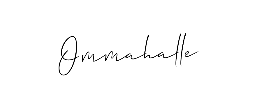 Also You can easily find your signature by using the search form. We will create Ommahalle name handwritten signature images for you free of cost using Allison_Script sign style. Ommahalle signature style 2 images and pictures png