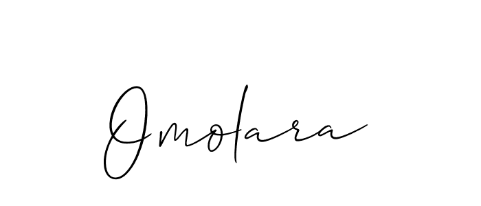 Make a beautiful signature design for name Omolara. Use this online signature maker to create a handwritten signature for free. Omolara signature style 2 images and pictures png