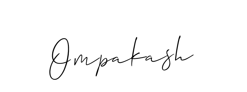 Best and Professional Signature Style for Ompakash. Allison_Script Best Signature Style Collection. Ompakash signature style 2 images and pictures png