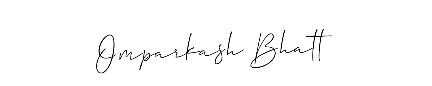 You can use this online signature creator to create a handwritten signature for the name Omparkash Bhatt. This is the best online autograph maker. Omparkash Bhatt signature style 2 images and pictures png