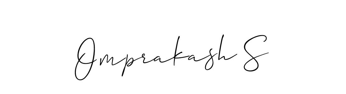 Make a beautiful signature design for name Omprakash S. Use this online signature maker to create a handwritten signature for free. Omprakash S signature style 2 images and pictures png
