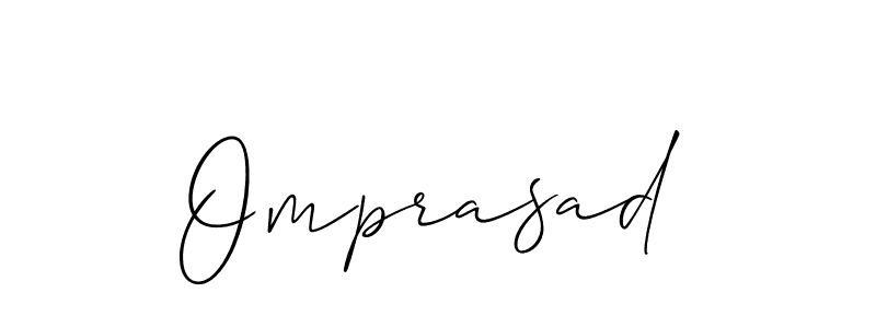 Best and Professional Signature Style for Omprasad. Allison_Script Best Signature Style Collection. Omprasad signature style 2 images and pictures png