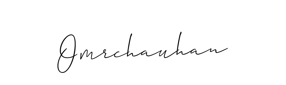 Similarly Allison_Script is the best handwritten signature design. Signature creator online .You can use it as an online autograph creator for name Omrchauhan. Omrchauhan signature style 2 images and pictures png
