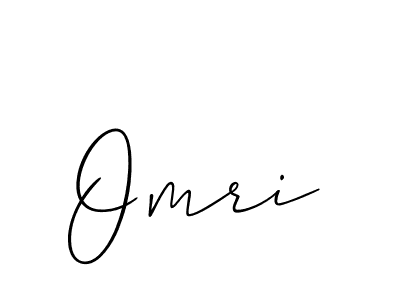 Create a beautiful signature design for name Omri. With this signature (Allison_Script) fonts, you can make a handwritten signature for free. Omri signature style 2 images and pictures png