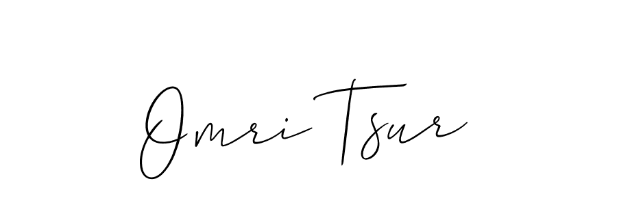 It looks lik you need a new signature style for name Omri Tsur. Design unique handwritten (Allison_Script) signature with our free signature maker in just a few clicks. Omri Tsur signature style 2 images and pictures png