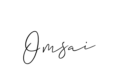 Best and Professional Signature Style for Omsai. Allison_Script Best Signature Style Collection. Omsai signature style 2 images and pictures png