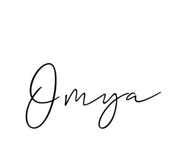 Make a short Omya signature style. Manage your documents anywhere anytime using Allison_Script. Create and add eSignatures, submit forms, share and send files easily. Omya signature style 2 images and pictures png