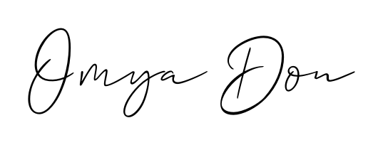 The Allison_Script typeface gives name Omya Don a refined look. Suitable for certificates, diplomas, and official verification. Omya Don signature style 2 images and pictures png
