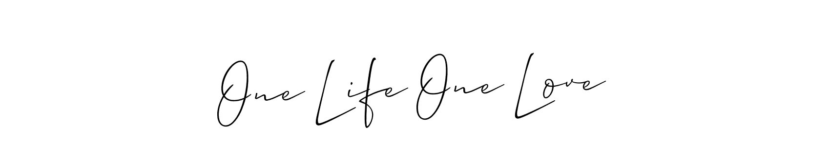 Here are the top 10 professional signature styles for the name One Life One Love. These are the best autograph styles you can use for your name. One Life One Love signature style 2 images and pictures png