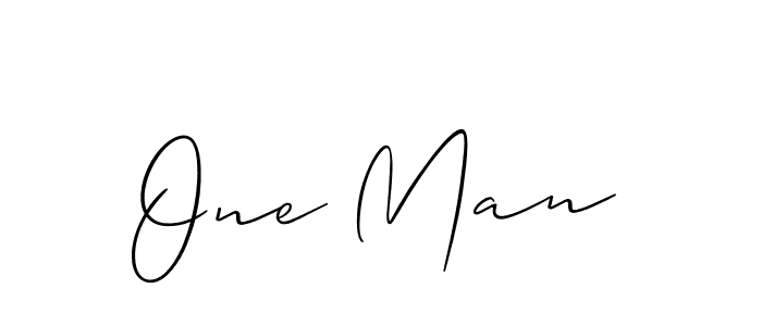 You can use this online signature creator to create a handwritten signature for the name One Man. This is the best online autograph maker. One Man signature style 2 images and pictures png