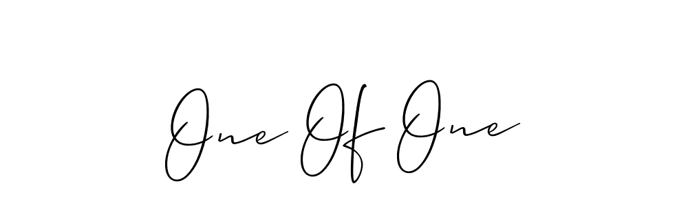 Check out images of Autograph of One Of One name. Actor One Of One Signature Style. Allison_Script is a professional sign style online. One Of One signature style 2 images and pictures png