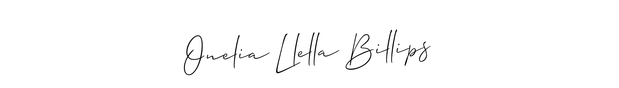 See photos of Onelia Llella Billips official signature by Spectra . Check more albums & portfolios. Read reviews & check more about Allison_Script font. Onelia Llella Billips signature style 2 images and pictures png