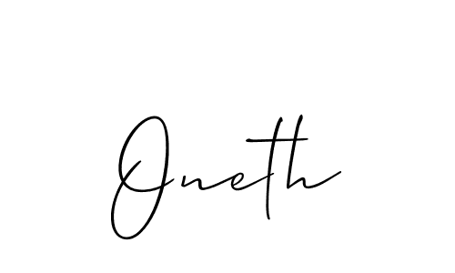 Similarly Allison_Script is the best handwritten signature design. Signature creator online .You can use it as an online autograph creator for name Oneth. Oneth signature style 2 images and pictures png