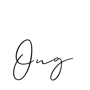 Best and Professional Signature Style for Ong. Allison_Script Best Signature Style Collection. Ong signature style 2 images and pictures png