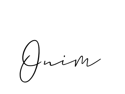 This is the best signature style for the Onim name. Also you like these signature font (Allison_Script). Mix name signature. Onim signature style 2 images and pictures png