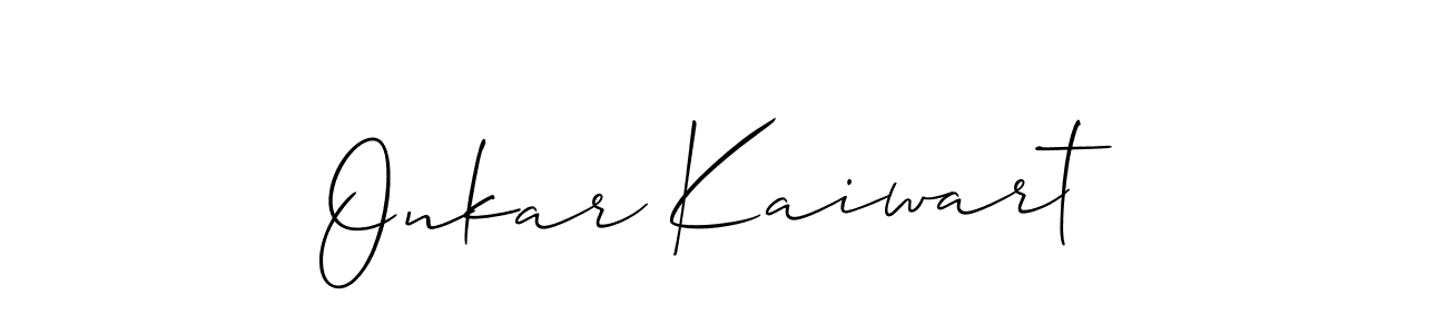 Also we have Onkar Kaiwart name is the best signature style. Create professional handwritten signature collection using Allison_Script autograph style. Onkar Kaiwart signature style 2 images and pictures png