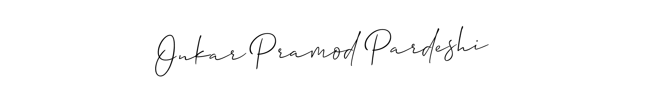 See photos of Onkar Pramod Pardeshi official signature by Spectra . Check more albums & portfolios. Read reviews & check more about Allison_Script font. Onkar Pramod Pardeshi signature style 2 images and pictures png