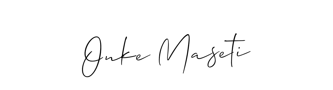 Here are the top 10 professional signature styles for the name Onke Maseti. These are the best autograph styles you can use for your name. Onke Maseti signature style 2 images and pictures png