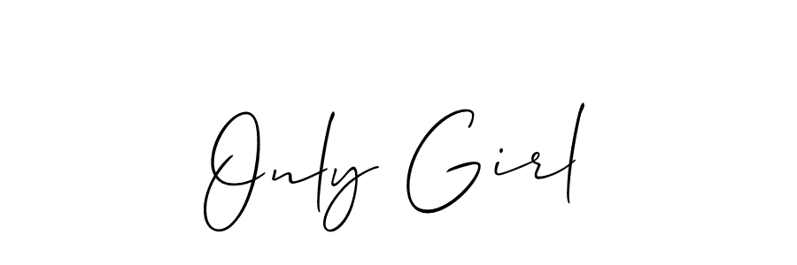 Similarly Allison_Script is the best handwritten signature design. Signature creator online .You can use it as an online autograph creator for name Only Girl. Only Girl signature style 2 images and pictures png