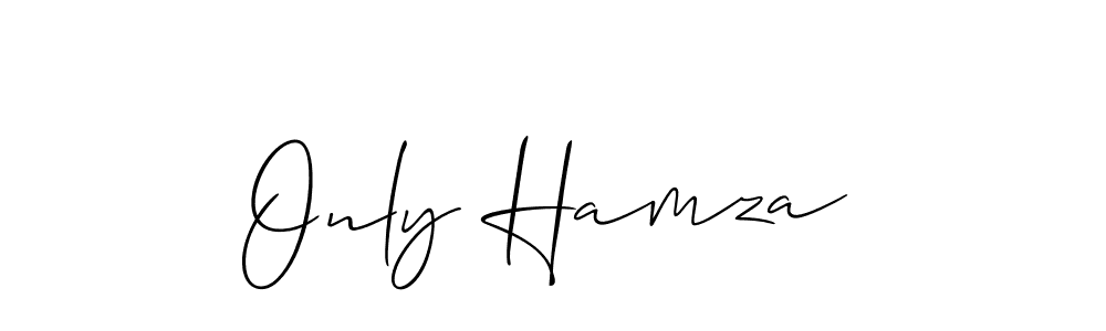 Once you've used our free online signature maker to create your best signature Allison_Script style, it's time to enjoy all of the benefits that Only Hamza name signing documents. Only Hamza signature style 2 images and pictures png