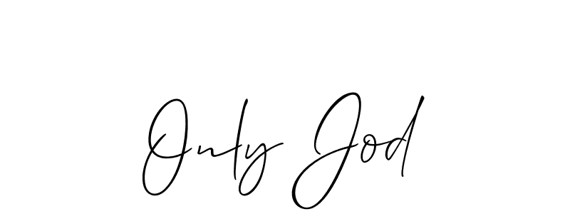 Allison_Script is a professional signature style that is perfect for those who want to add a touch of class to their signature. It is also a great choice for those who want to make their signature more unique. Get Only Jod name to fancy signature for free. Only Jod signature style 2 images and pictures png