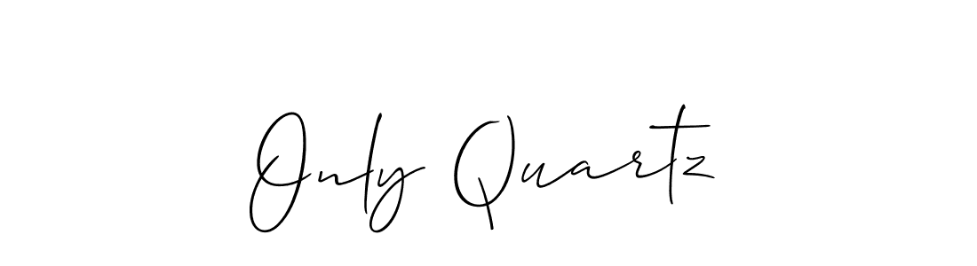 Best and Professional Signature Style for Only Quartz. Allison_Script Best Signature Style Collection. Only Quartz signature style 2 images and pictures png