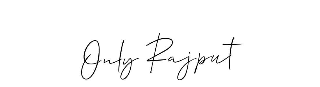 The best way (Allison_Script) to make a short signature is to pick only two or three words in your name. The name Only Rajput include a total of six letters. For converting this name. Only Rajput signature style 2 images and pictures png