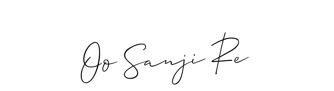 Also You can easily find your signature by using the search form. We will create Oo Sanji Re name handwritten signature images for you free of cost using Allison_Script sign style. Oo Sanji Re signature style 2 images and pictures png