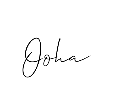 Ooha stylish signature style. Best Handwritten Sign (Allison_Script) for my name. Handwritten Signature Collection Ideas for my name Ooha. Ooha signature style 2 images and pictures png