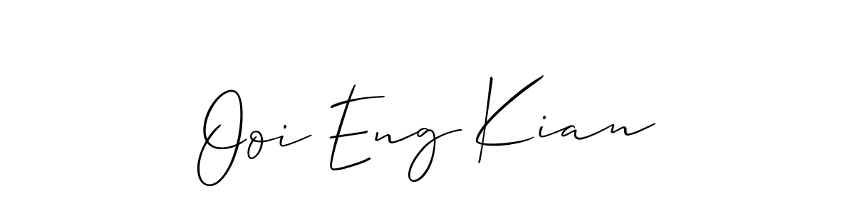You can use this online signature creator to create a handwritten signature for the name Ooi Eng Kian. This is the best online autograph maker. Ooi Eng Kian signature style 2 images and pictures png