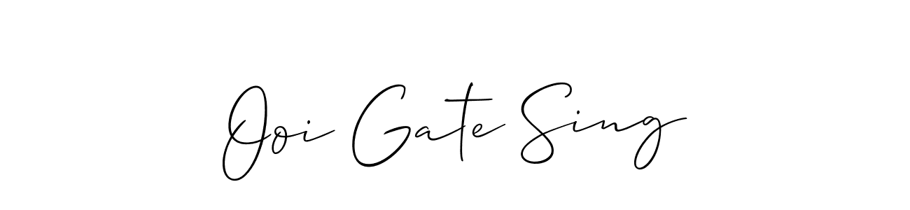Check out images of Autograph of Ooi Gate Sing name. Actor Ooi Gate Sing Signature Style. Allison_Script is a professional sign style online. Ooi Gate Sing signature style 2 images and pictures png