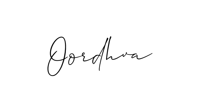 Make a short Oordhva signature style. Manage your documents anywhere anytime using Allison_Script. Create and add eSignatures, submit forms, share and send files easily. Oordhva signature style 2 images and pictures png