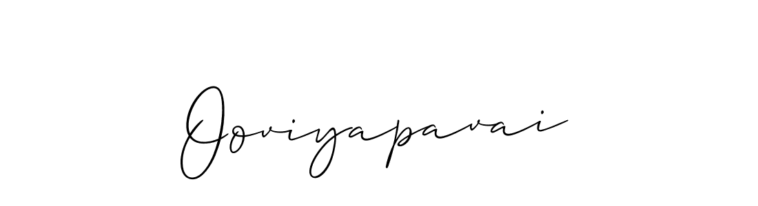 Best and Professional Signature Style for Ooviyapavai. Allison_Script Best Signature Style Collection. Ooviyapavai signature style 2 images and pictures png