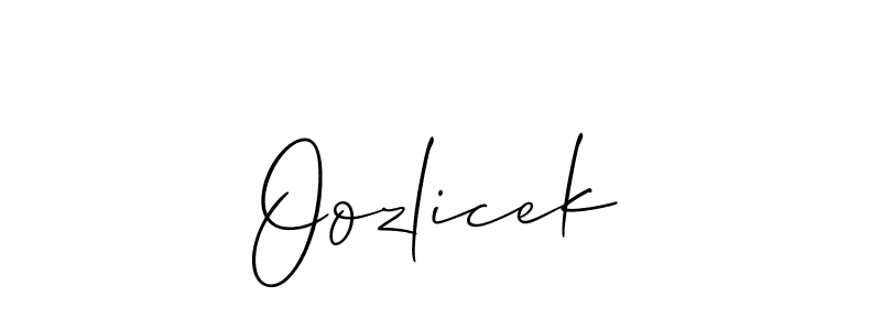 Check out images of Autograph of Oozlicek name. Actor Oozlicek Signature Style. Allison_Script is a professional sign style online. Oozlicek signature style 2 images and pictures png