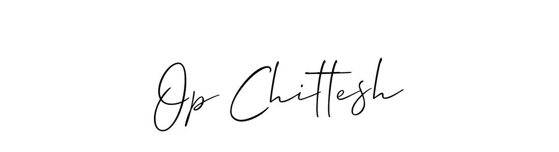Also You can easily find your signature by using the search form. We will create Op Chittesh name handwritten signature images for you free of cost using Allison_Script sign style. Op Chittesh signature style 2 images and pictures png