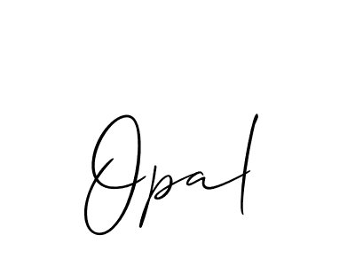 Opal stylish signature style. Best Handwritten Sign (Allison_Script) for my name. Handwritten Signature Collection Ideas for my name Opal. Opal signature style 2 images and pictures png
