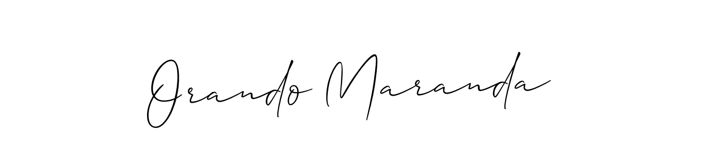 How to Draw Orando Maranda signature style? Allison_Script is a latest design signature styles for name Orando Maranda. Orando Maranda signature style 2 images and pictures png