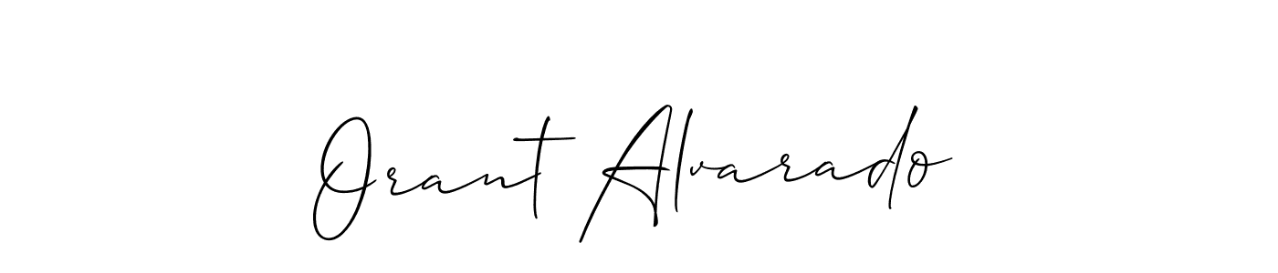 Similarly Allison_Script is the best handwritten signature design. Signature creator online .You can use it as an online autograph creator for name Orant Alvarado. Orant Alvarado signature style 2 images and pictures png