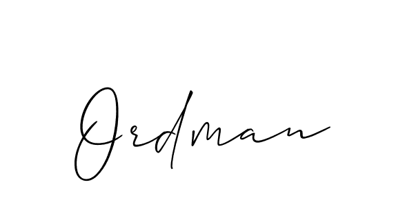 The best way (Allison_Script) to make a short signature is to pick only two or three words in your name. The name Ordman include a total of six letters. For converting this name. Ordman signature style 2 images and pictures png