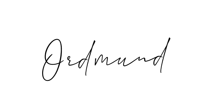 Allison_Script is a professional signature style that is perfect for those who want to add a touch of class to their signature. It is also a great choice for those who want to make their signature more unique. Get Ordmund name to fancy signature for free. Ordmund signature style 2 images and pictures png