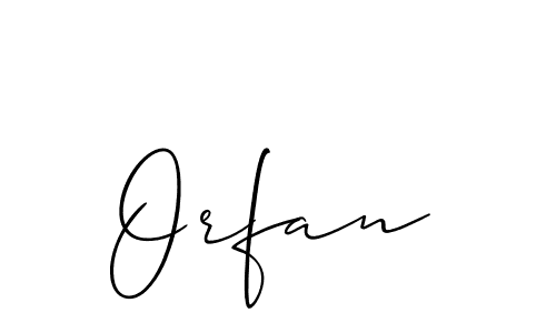 How to make Orfan name signature. Use Allison_Script style for creating short signs online. This is the latest handwritten sign. Orfan signature style 2 images and pictures png