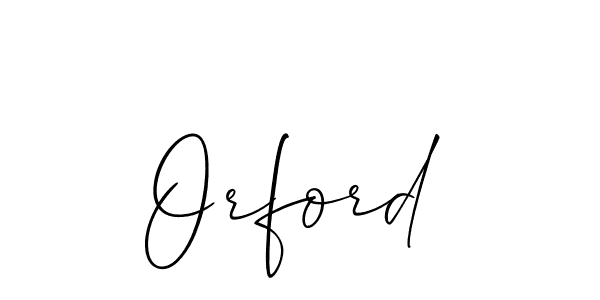 Create a beautiful signature design for name Orford. With this signature (Allison_Script) fonts, you can make a handwritten signature for free. Orford signature style 2 images and pictures png