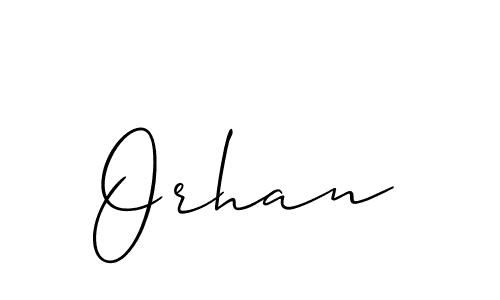 How to Draw Orhan signature style? Allison_Script is a latest design signature styles for name Orhan. Orhan signature style 2 images and pictures png