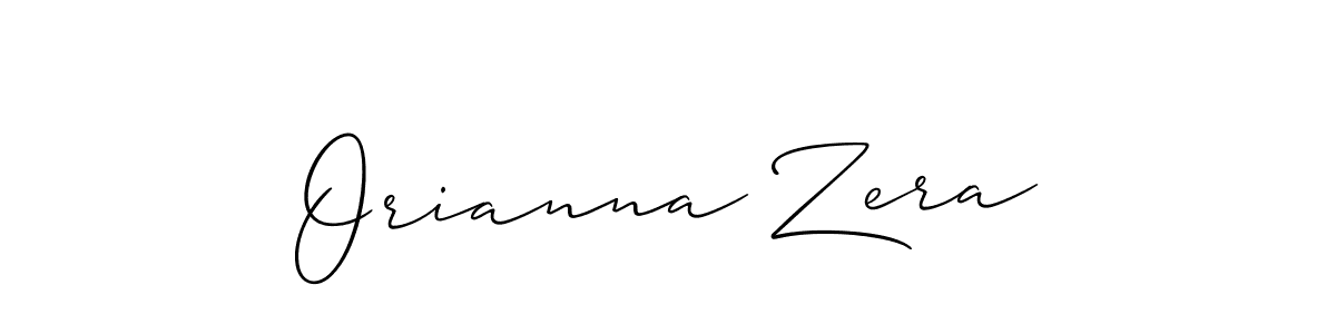 Here are the top 10 professional signature styles for the name Orianna Zera. These are the best autograph styles you can use for your name. Orianna Zera signature style 2 images and pictures png